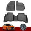 YORKNEIC Коврики для пола для Suzuki Swift Swift Sport 3D Коврики для пола Водонепроницаемые 3D Автомобильные коврики Комплект ковриков для пола Резиновые коврики Дизайн Материал TPE Передние коврики Вторые
