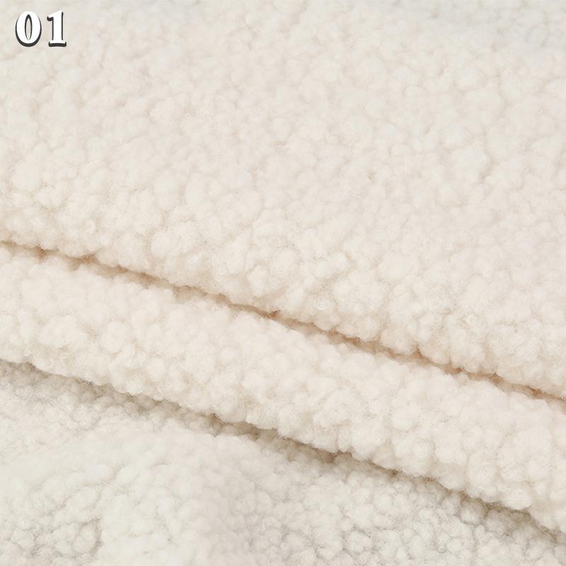 50*160cm Faux Sheep Curly Faux Wool Fur Fabric Turkish Warm Lamb Fleece Fabric For Sewing Clothing Lining Diy Winter Coat Bag