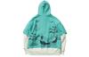 Li Ning Skateboard Sweatshirts Men's Champagne White Ice Crystal Green Hooded Moderate Regular AWDR119-3