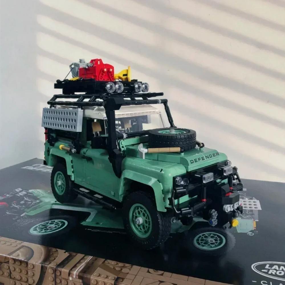 New High-Tech Land Rovered Defender 90 Bricks 10317 Super Off-Road Racing Car Building Blocks Kids Toys Christmas Gifts