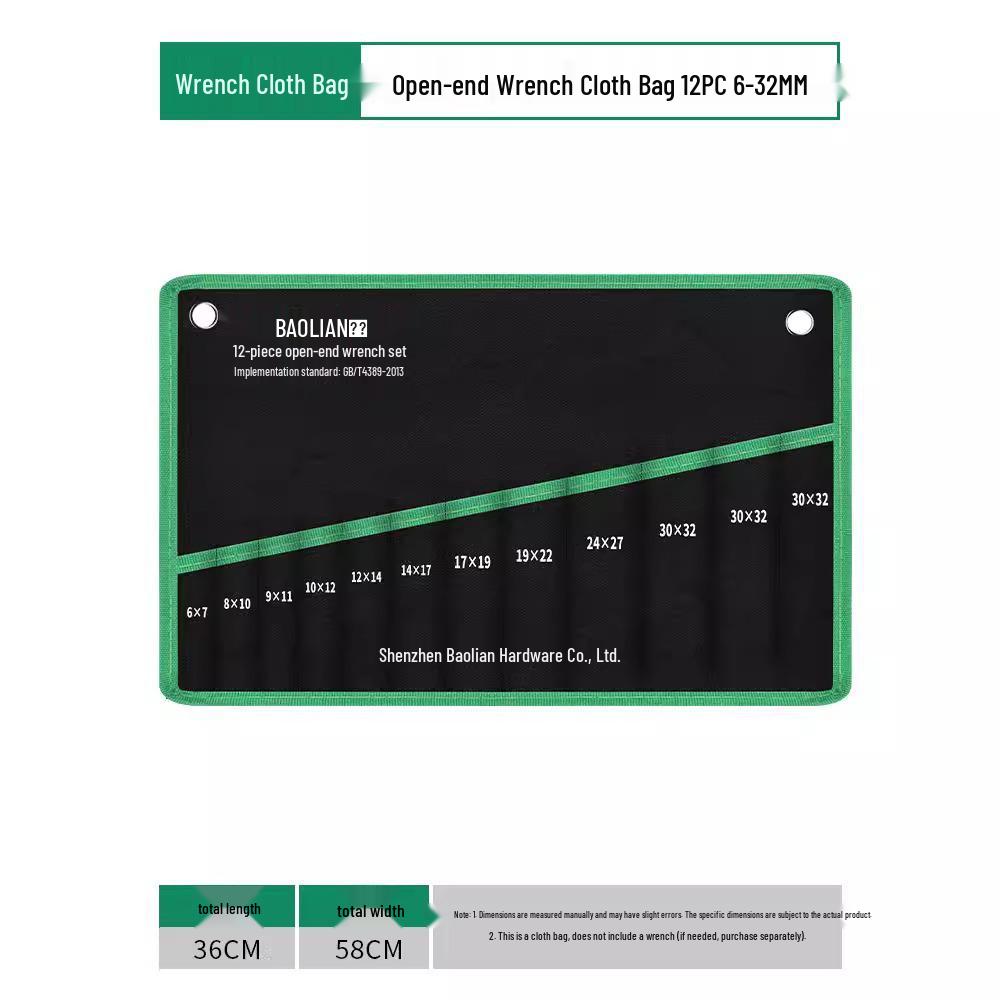 Многофункциональная сумка для инструментов Baolian - Утолщенный холщовый органайзер для наборов и отдельных Torx-ключей