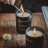 ECO Friendly Natural Soy Candle Wax with Wood Lid Aroma Candle Scented Candle