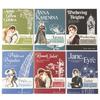 Наклейки "Сцены из книг" 80x80 мм ПЭТ-пленка Качественные этикетки Для поделок
