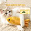 Кошачья мята Рыба Игрушки для кошек Self-Hi Успокаивающая симуляция Рыба Котенок Котенок Скрежещущая зубами Дразнилка для кошек Палочка Товары для кошек
