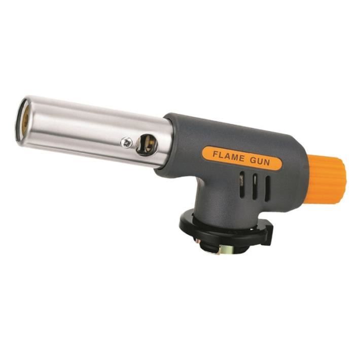 1 - Gas Lighter for Barbecue, Butane Torch, Outdoor Barbecue Burner, Party, High-temperature Flame Gun, a