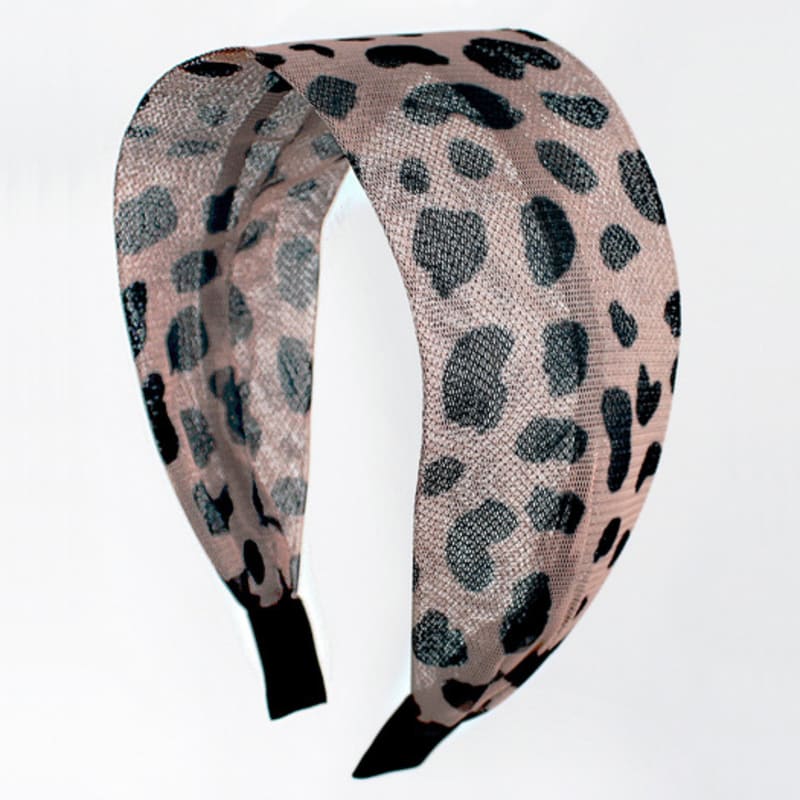 РАКОХА Леопардовая простая повязка для волос Леопардовая простая безболезненная повязка для волос
