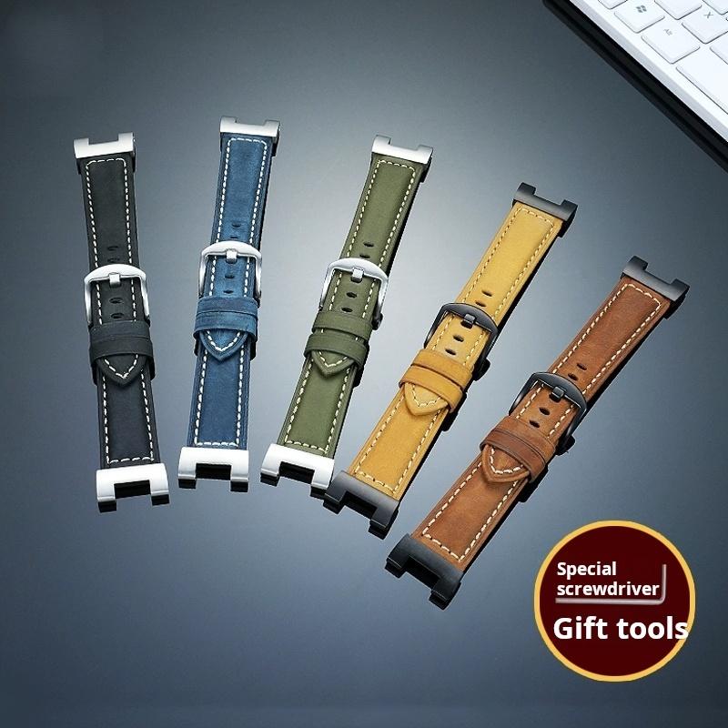 Ретро матовый кожаный ремешок для часов Casio G-Shock GST-210 GST-W300 GST-400G GST-B100 S100D/S110D/W110 Мужской кожаный ремешок Браслет