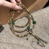 Natural agarwood with jasper jewelry multi-specification double-circle bracelet for physical shopping malls jewelry cultural and play stores