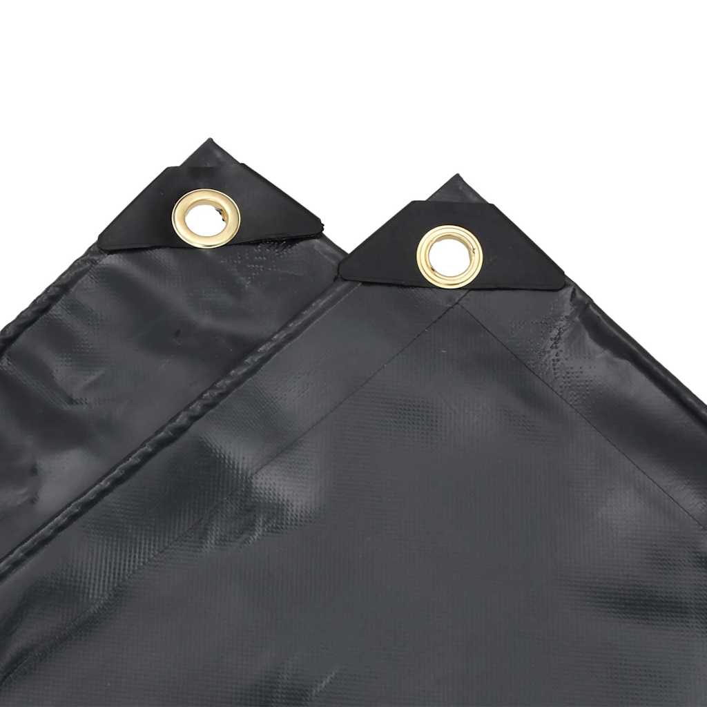 Vidaxl Plandeka, Antracytowa, 4X6 M, 600 /M²