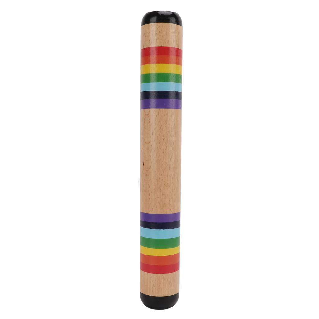 Wooden Rain Stick Maker Rainfall Rattle Tube Shaker Baby Toy Orff Percussion Musical Instrument