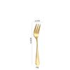 Modern Minimalist Stainless Steel Fork With Durable Finish For Home Dining And Gifts