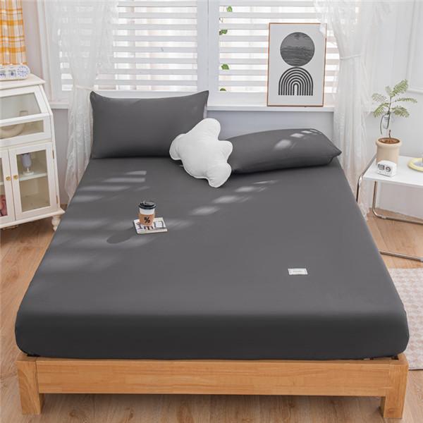 Эластичные простыни, наматрасник, мягкая хлопковая простыня, однотонное покрывало, покрывало, домашняя простыня (НЕТ наволочки )