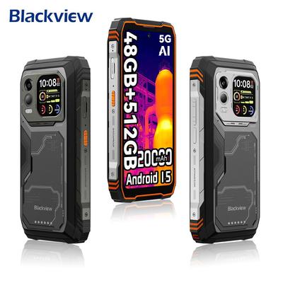 Blackview XPLORE 1 Pro 5G AI Уличный смартфон 48 ГБ + 512 ГБ Камера тепловизора Мобильный телефон