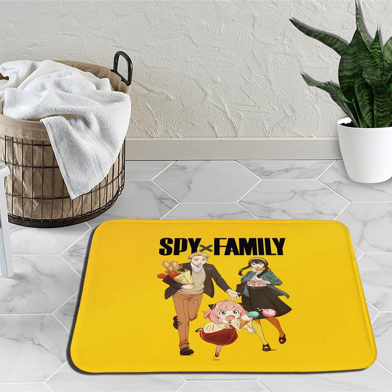 Семейный прикроватный коврик Spy X Anya Forger, дверной ковер Loid Yor Forger, мультяшный напольный коврик для гостиной, тапис, украшение, гобелен