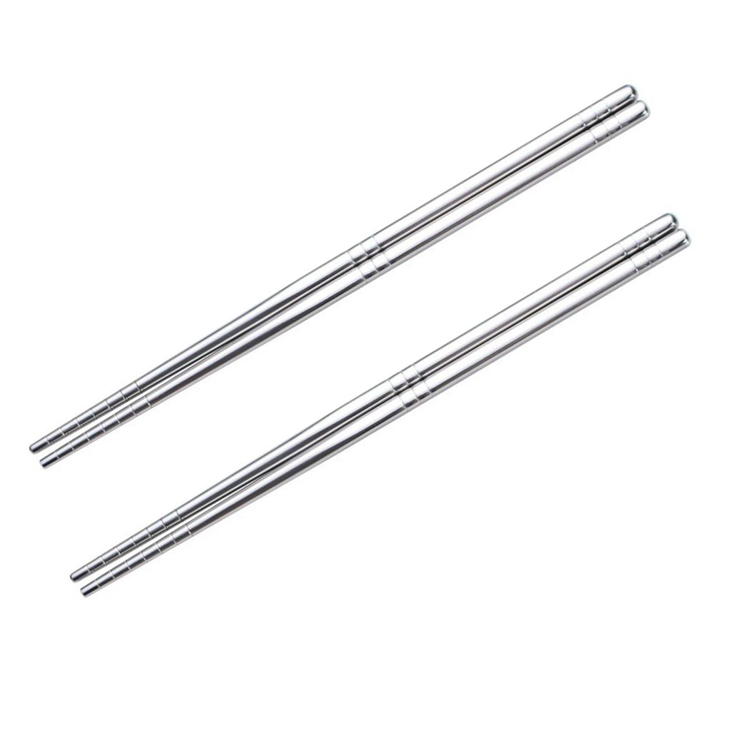 Home,Restaurant Non-slip High Temperature Kitchen Accessories Tableware Chopsticks Metal Chopsticks