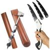 Hand Auger Wood Drill, Upgrade Welds Bushcraft Auger w/ Sharp Scottish Eye, Survival Tools for Bushcraft Projects/ Camping/Outdoors, 1*10inch