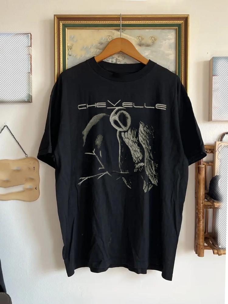 Chevelle band Tour Rock Album Black Shirt Cotton Adult S-5XL WA021 Unisex T-Shirt