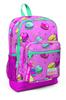 Coral High Kids Светло-розовый Водно-зеленый школьный рюкзак с четырьмя отделениями и узором Macaron 23462
