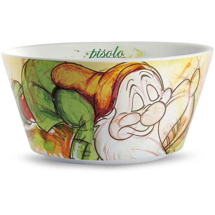 Saladier - EGAN - 7 Nains - Porcelaine - 520 ml - Compatible lave-vaisselle et micro-ondes