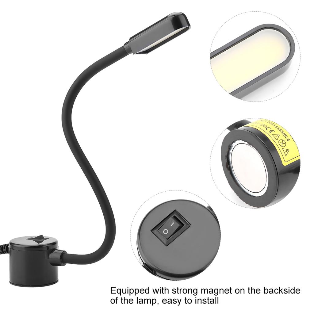 3W COB Light Work for Sewing NaMachine Magnetic Base Table Lamp