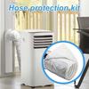 Adjustable Straps Portable AC Hose Sleeve Waterproof Exhaust Hose Wrap  Household