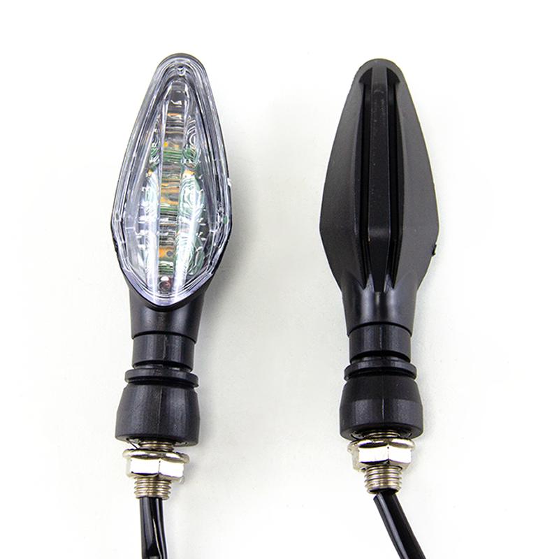 Universal Motorcycle LED Turn Signals Lights Waterproof Warning Indicator Turning Lamp Motorbike Scooter Flashers Lighting