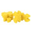 4pcs Bow Limb Dampener Wear Resistant Rubber Reducing Noise Vibration Compound Bow Limb Stabilizer Silencers Yellow