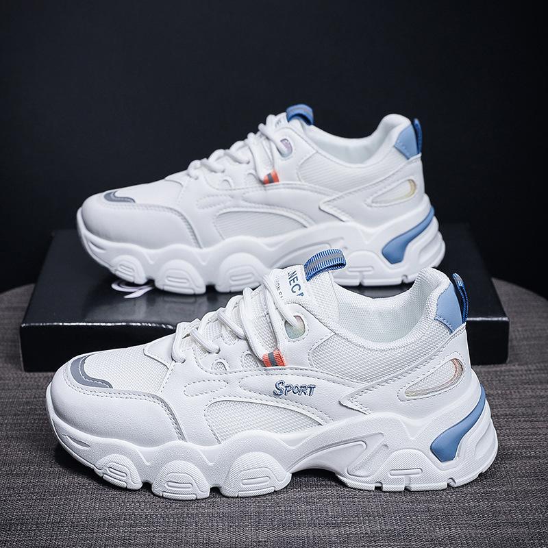 Summer New Sports Shoes Women's Breathable Versatile Casual Shoes Dad Shoes Low Top