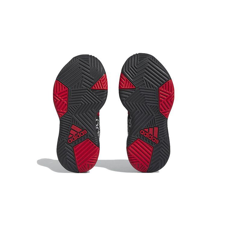 Adidas Own The Game 2.0 K Black Vivid Red Kids Sneakers Core-Black Cloud-White IF2693