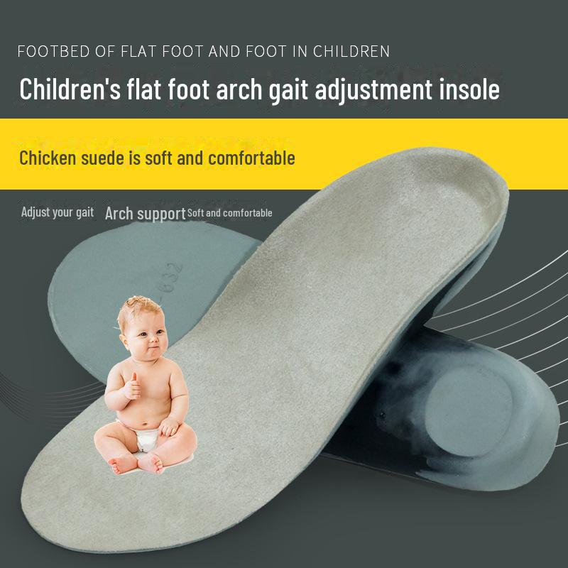 Стельки для поддержки свода стопы для детей при плоскостопии и X/O-образных ногах - модель XD-632