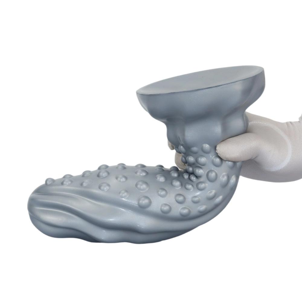 New Silicone Granule Stripes Design Penetration Anal Plug Dilator Dildo Male Masturbator Stimulation Sex Toys for Women Men G Spot Clitoris Stimulator