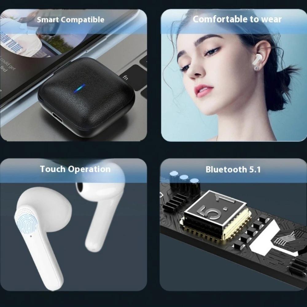 Xiaomi Mini Invisible TWS Wireless Earbuds Bluetooth 5.3 Headphones HiFi Stereo Noise Cancelling Earphones with Built-in Microphone