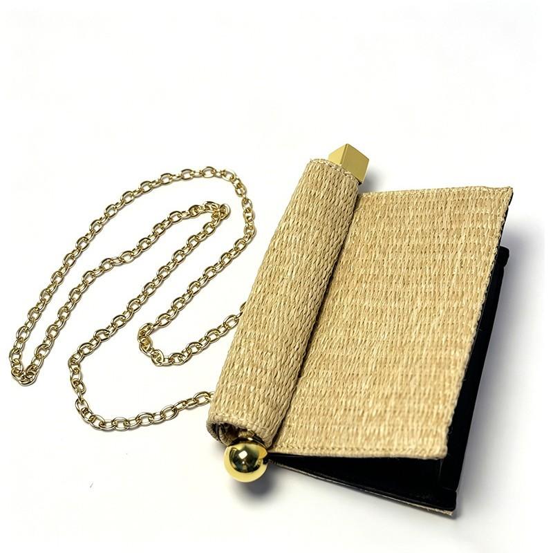 Stylish Silver Crimped Folding Clutch Bag, New Universal Dinner Bag, Premium Metallic Shoulder Messenger Bag.