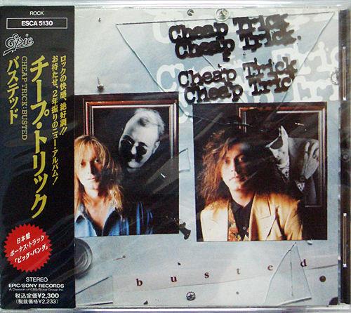 CD CHEAP TRICK Busted ESCA5130 Epic 2020 Япония Рок Б/у