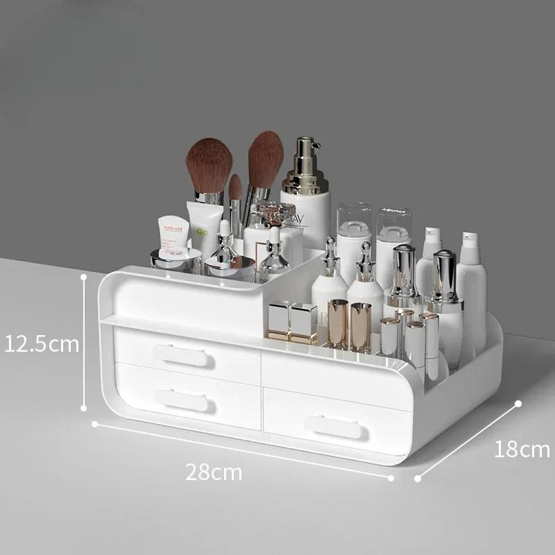 Desktop Makeup Organizer Jewelry Nail Polish Drawer Organizer Office Miscellaneous Items Storage Boxes Lipstick Sorting Cases