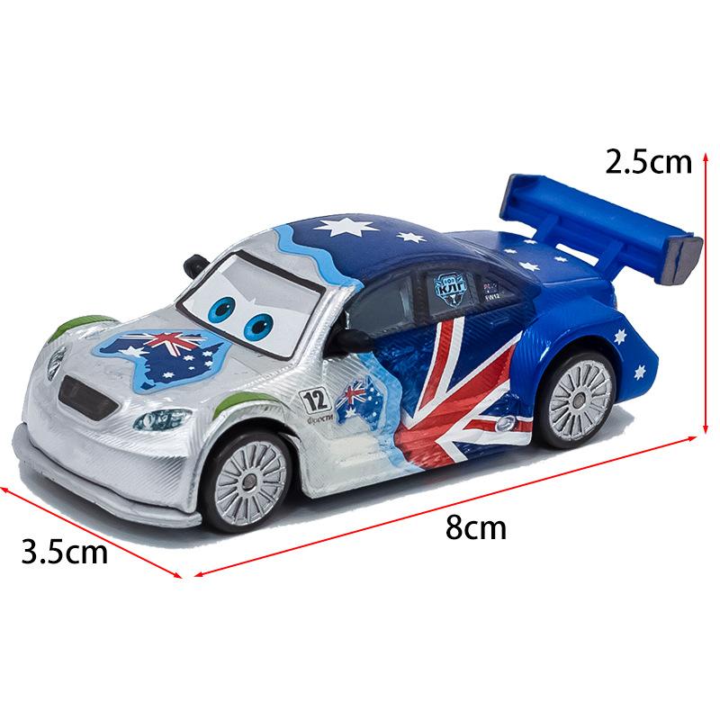 Disney Pixar Cars No.95 Молния Маккуин Модель автомобиля Металлические игрушки и хобби Для детей Для мальчиков Для малышей и детей Дети Подарок на день рождения Игрушечные машинки и поезда