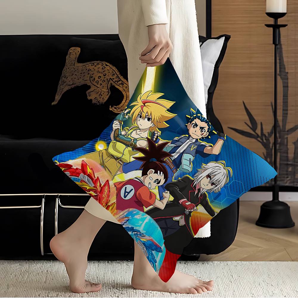 Cool BBeyblade Burst Pillow Cover Design Cushion Cover Decor Holiday Decorati