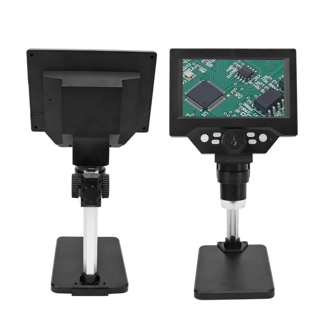 5,5-дюймовый ЖК-цифровой USB-микроскоп Портативный 10 МП 1000X 1080P Микроскоп для монет со светодиодной подсветкой для Windows для OS X