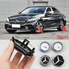 For Mercedes Benz W117 W163 W164 W166 W167 W176 W204 W205 W212 W213 X253 C180 E300 GLC 4PCS 75mm Wheel Hub Cap Emblem Badge