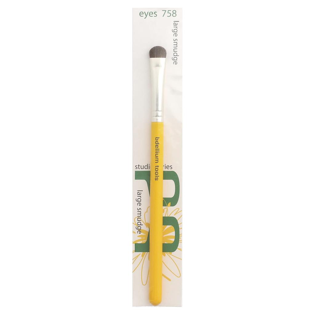 Bdellium Tools, Standard Series, Large Smudge Brush, Eyes 758, 1 Brush
