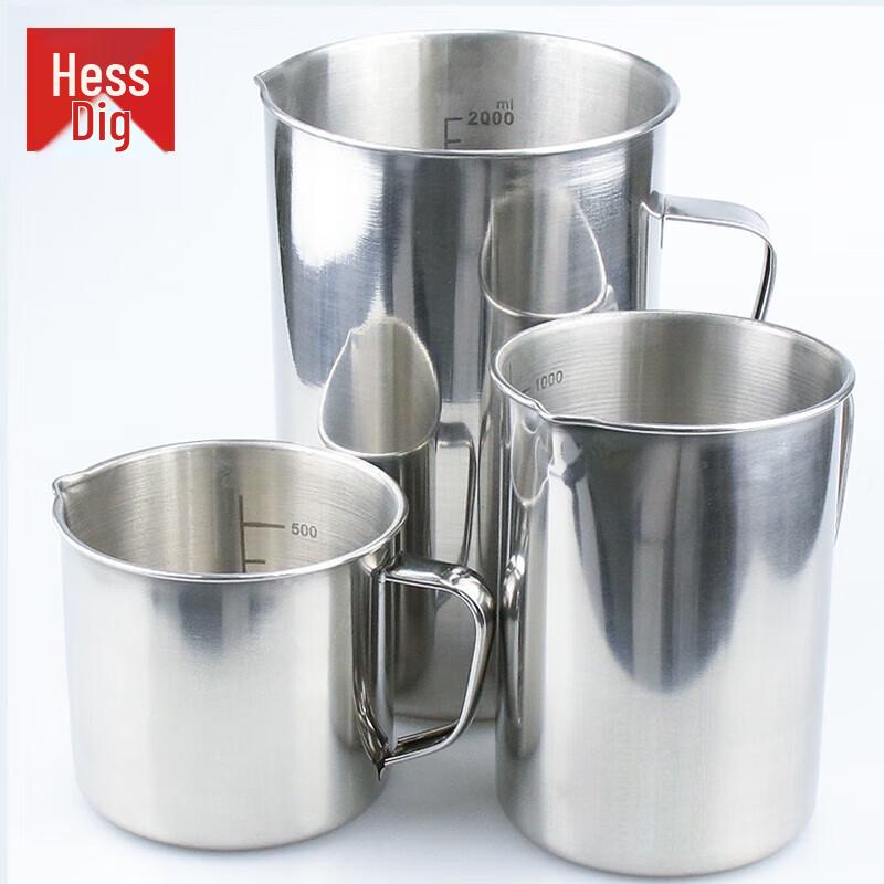 Hesdiger HHW-079 Stainless Steel Measuring Beaker