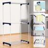 Drying Rack Clothes with Shoe Movable Laundry Cloth Dyer Clothing