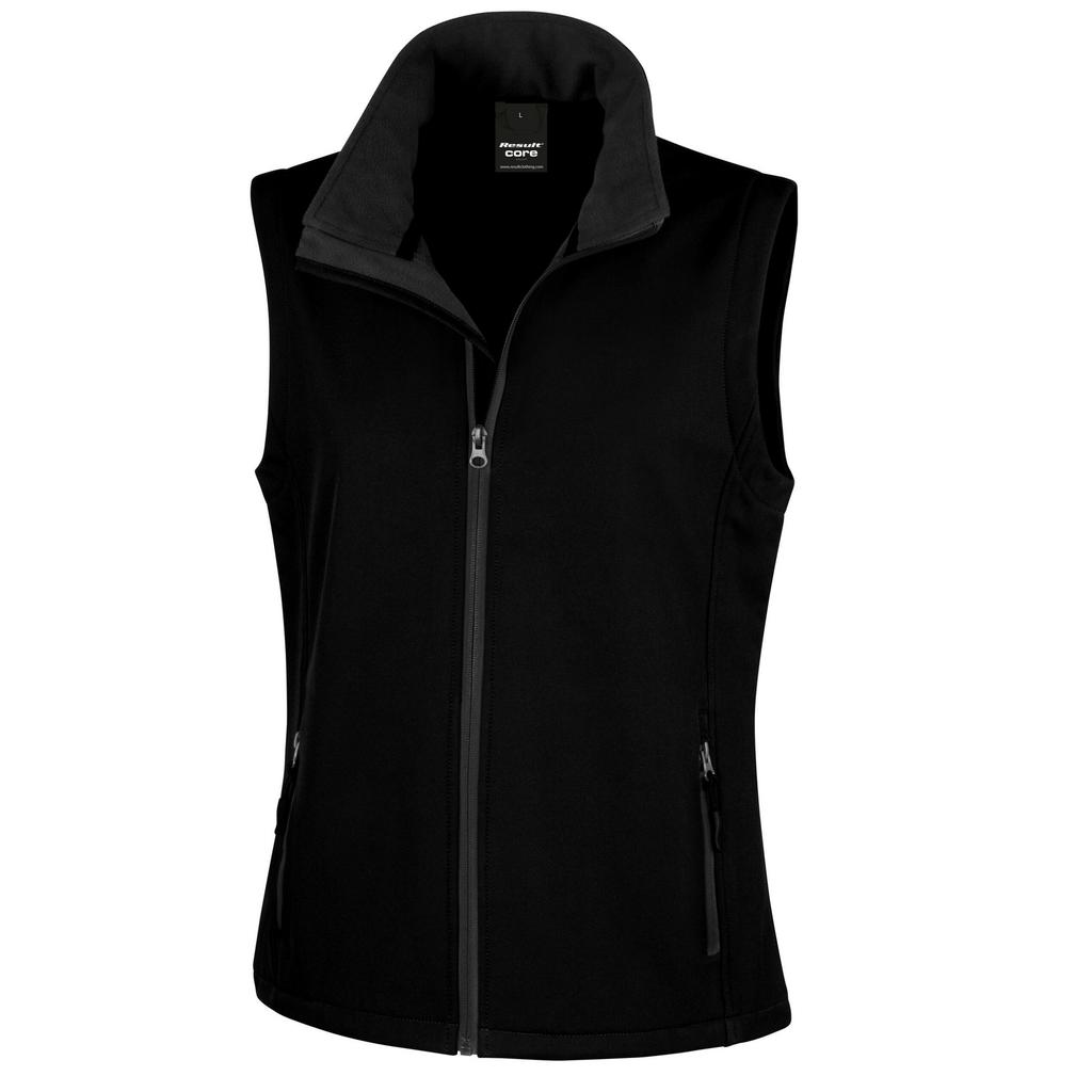 Result Womens/Ladies Softshell Body Warmer