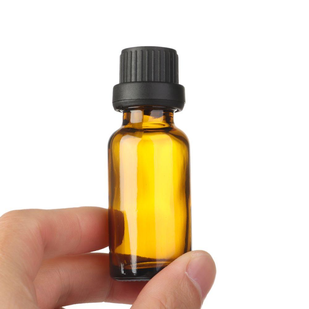 Капельница Жидкая Духи Ароматерапия Для Эфирных Масел Флакон-капельница Бутылки Янтарного Стекла