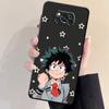 Чехол Anime My Hero Academia для Xiaomi Poco F4 F1 M4 5G X4 X3 Pro F3 GT X3 NFC M3 C40 F3 GT X4 NFC X4 Pro матовый черный чехол