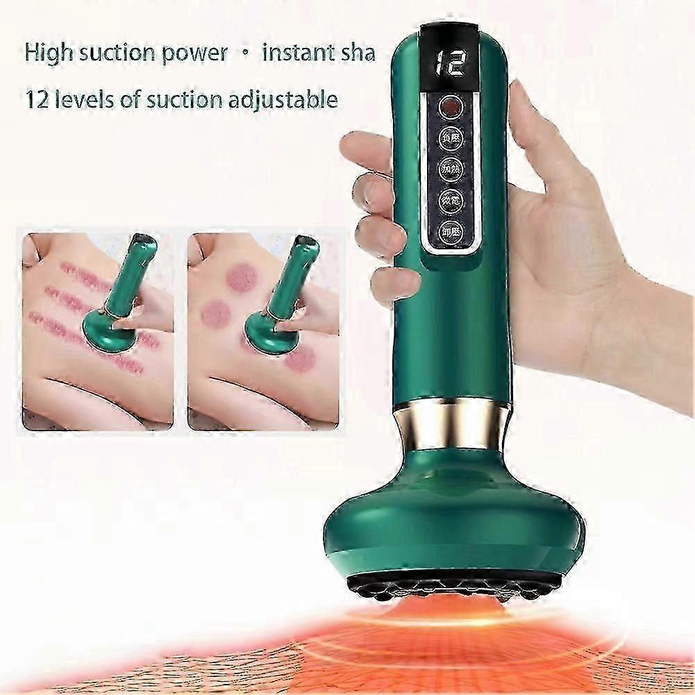 Handheld Anti-Cellulite Massager with 12 Suction Modes for Body Slimming and Skin Tightening,Suitable for Milow Glow Fit and Similar Brands