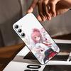 АНIME Shugo Chara Аму Чехол для телефона для Samsung Galaxy S24/S25/S22/S30/Note20/Lite/Ultra/5G/Plus/FE Мягкий Черный