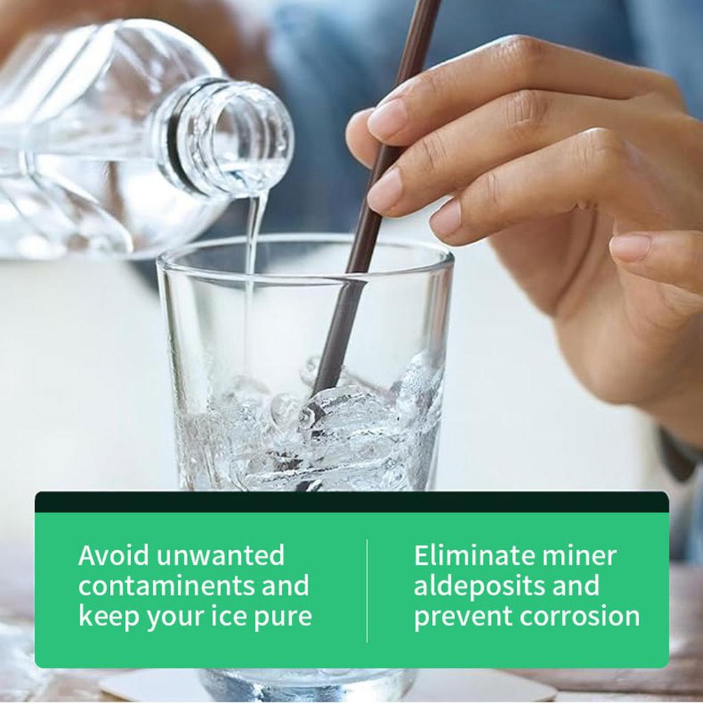 Средство для удаления накипи из льдогенератора - 24 чистящих таблетки, совместимые с Opal, безопасное средство для удаления накипи со столешницы