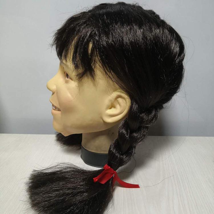 New Ghost Doll Little Girl Annabell Mask Halloween Horror Party Clown Movie Mask Prop