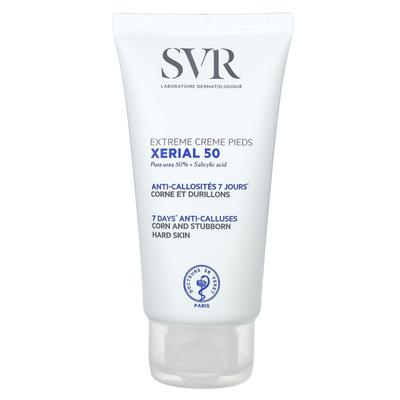 SVR, Xerial 50, крем для ног Extreme, без отдушек, 1,7 жидких унций (50 мл)